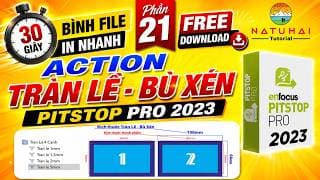 PHẦN 21: Tổng hợp ACTION TRÀN LỀ - BÙ XÉN trong Pitstop Pro 2023 | Action Bleed