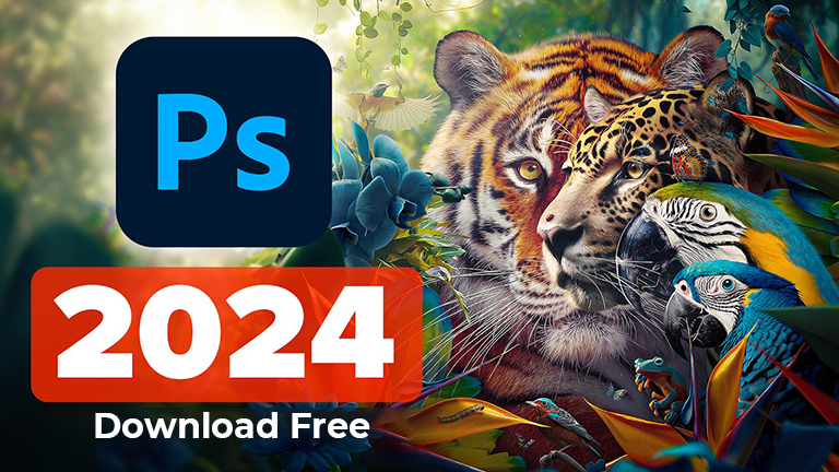 Adobe Photoshop 2024 - Phần Mềm Thiết Kế Đồ Họa - Chỉnh Sửa Hình Ảnh