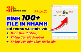 Bình 100+ FILE chỉ trong vài phút với Quite Hot Imposing